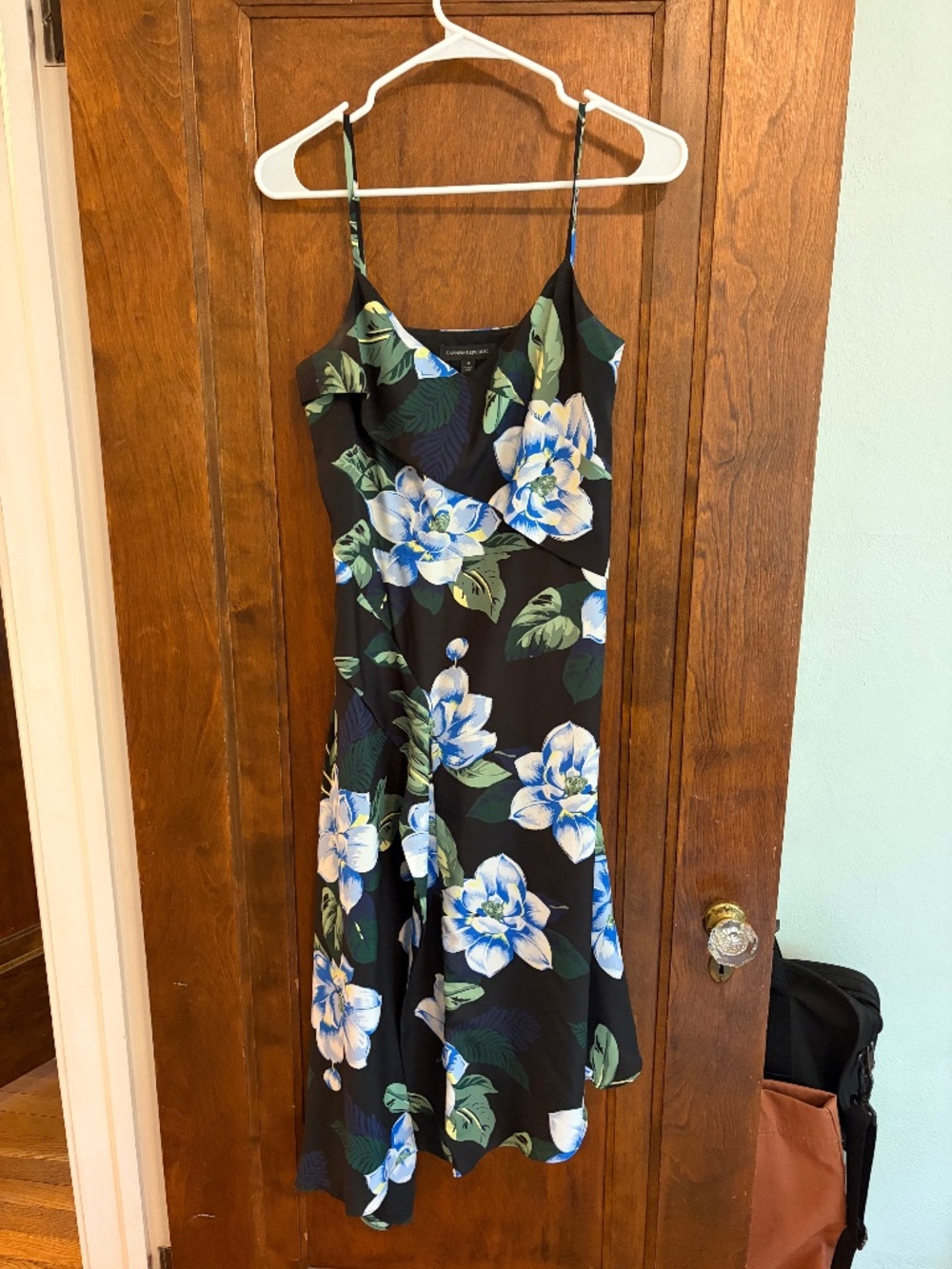 Banana Republic asymmetrical tropical dress